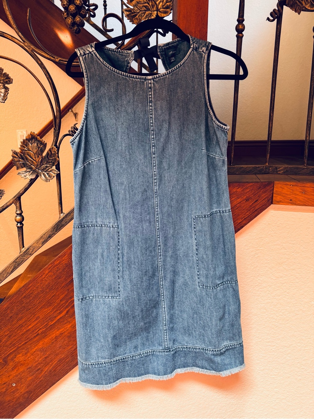 J. Jill Denim Midi Dress in Blue